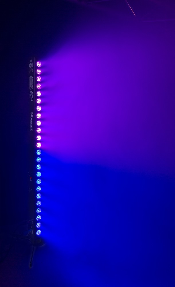 Belka oświetleniowa BBB243 oświetlacz bateryjny LED Bar 24x3W RGB 3-w-1