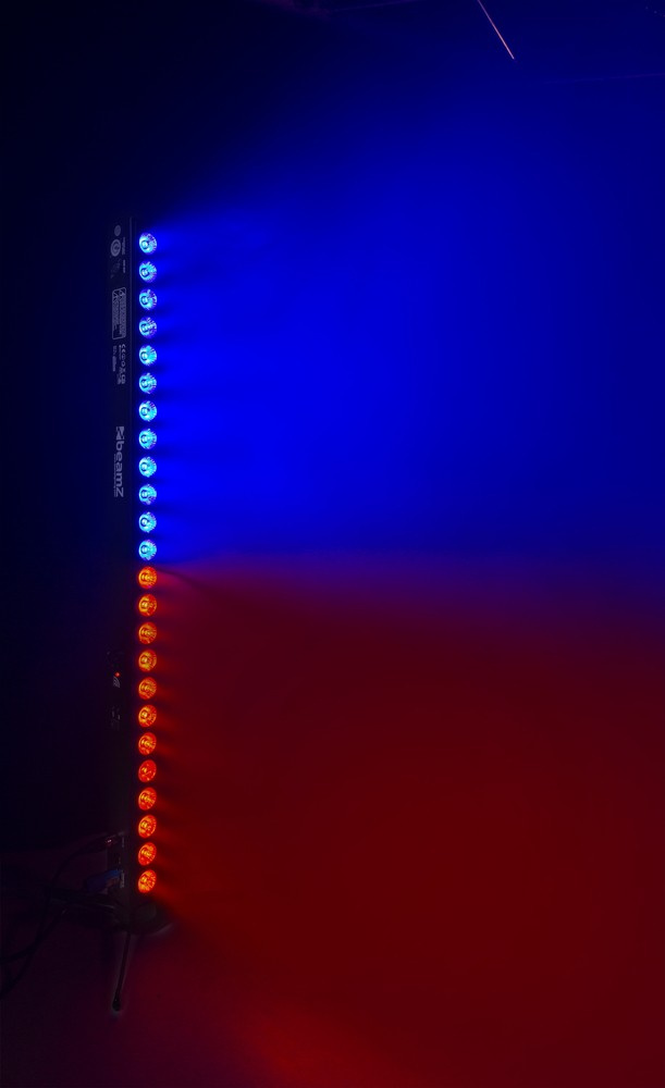 Belka oświetleniowa BBB243 oświetlacz bateryjny LED Bar 24x3W RGB 3-w-1