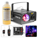 ZESTAW Wytwornica dymu S700-JB LED BeamZ + płyn 1L