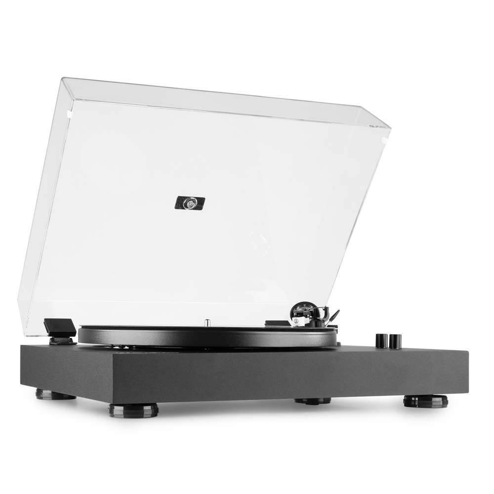 Gramofon RP340  Audizio HIFI HQ czarny z wkładką Audio Technica AT-3600L