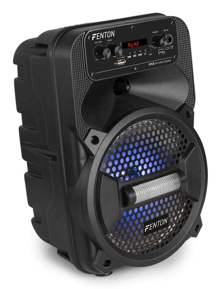 Nagłośnienie mobilne BOOMBOX FPC8 8'' PARTY akumulator 