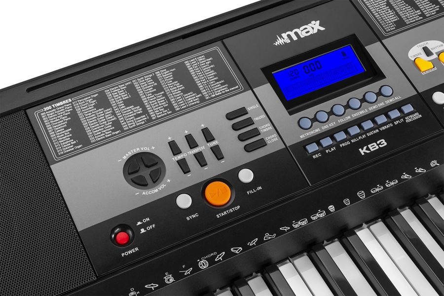 Keyboard 61-klawiszy MAX KB3