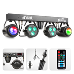 Zestaw oświetleniowy Max Partybar 2 x LED PAR RGBW + 2 x Jellymoon