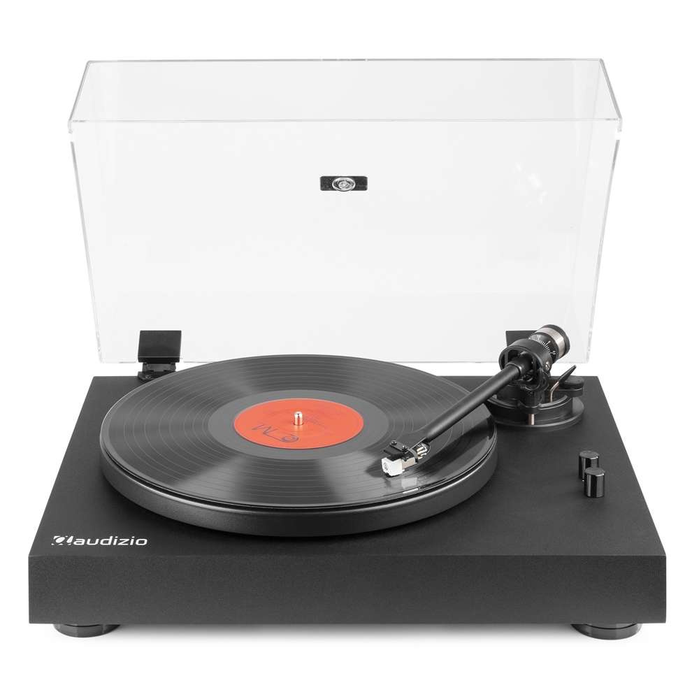 Gramofon RP340  Audizio HIFI HQ czarny z wkładką Audio Technica AT-3600L