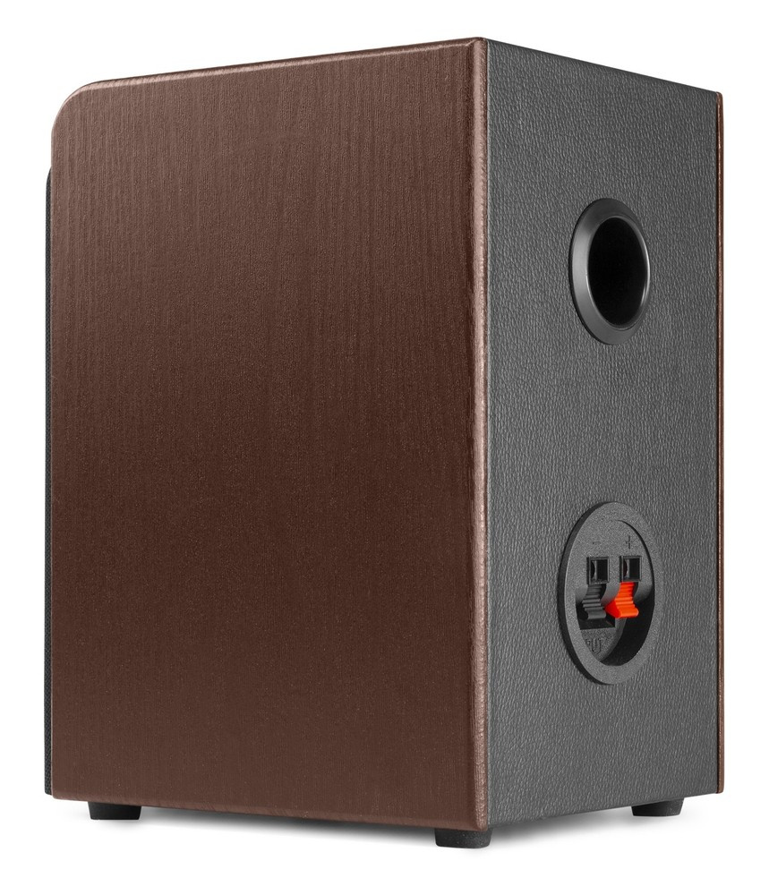 Gramofon stereo Audizio RP330D z Bluetooth i głośnikami - 100W - Brązowy+winyl gratis