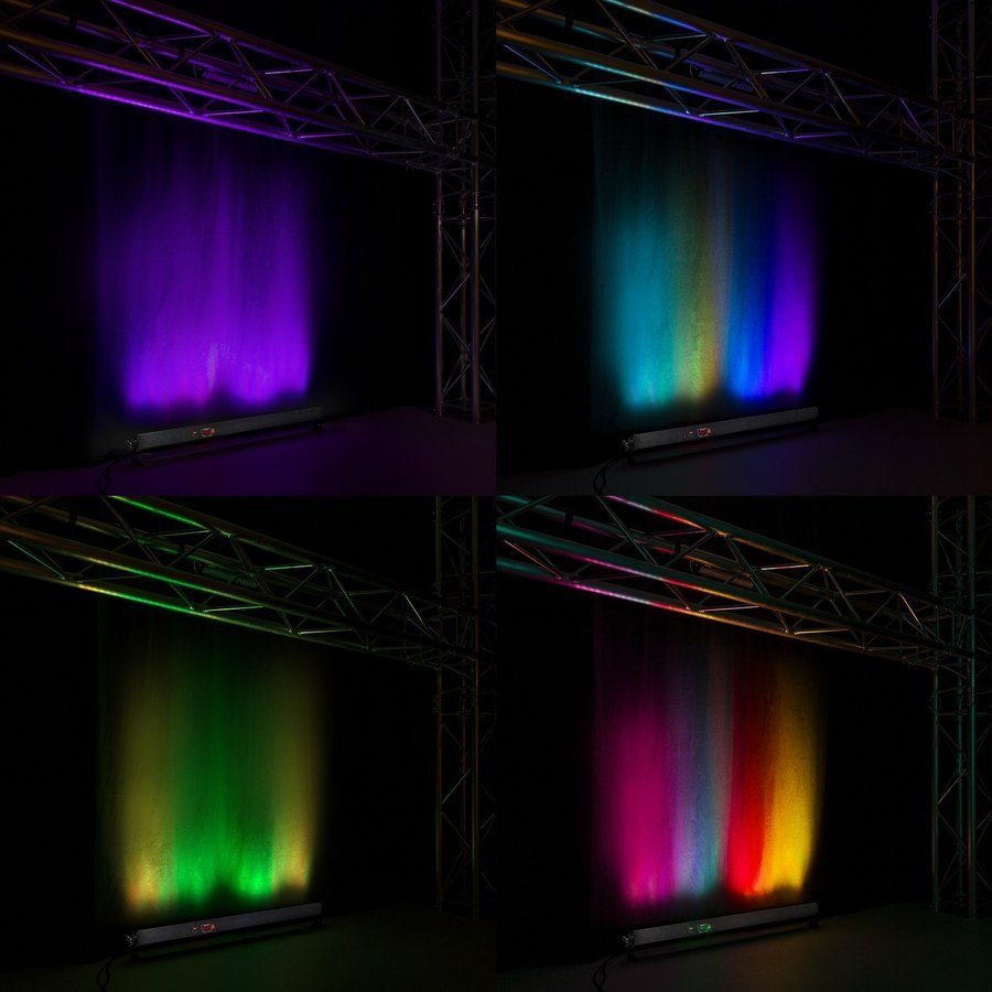 Belka oświetleniowa BBB243 oświetlacz bateryjny LED Bar 24x3W RGB 3-w-1