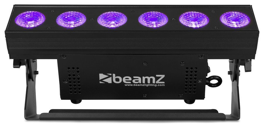 Belka oświetleniowa BBB612  LED Uplight Bar 6x12W RGBAW-UV 6-w-1 DMX