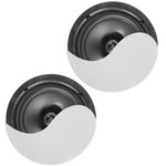 Zestaw 2 głośników sufitowych Power Dynamics NCBT6 z Bluetooth 6,5" 60W białe