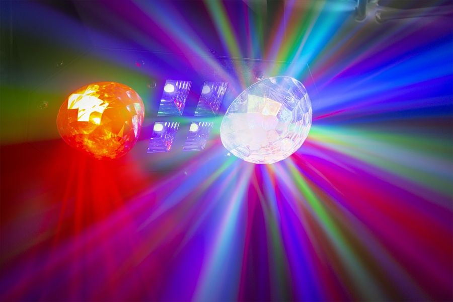 Efekt świetlny 6x 3W LED RGBW-UV Water BeamZ Ledwave