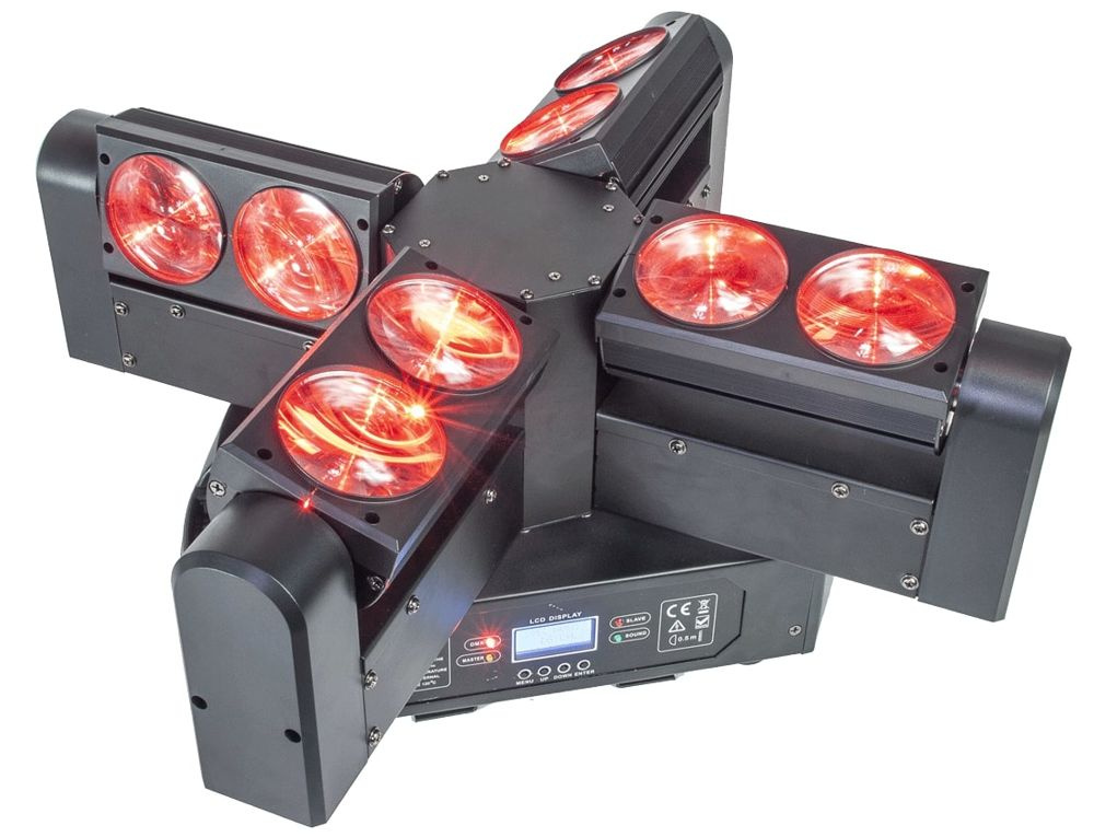 Efekt świetlny, reflektor ruchomy 8x12W 4w1 LED RGBW AFX BLADE8-FX 
