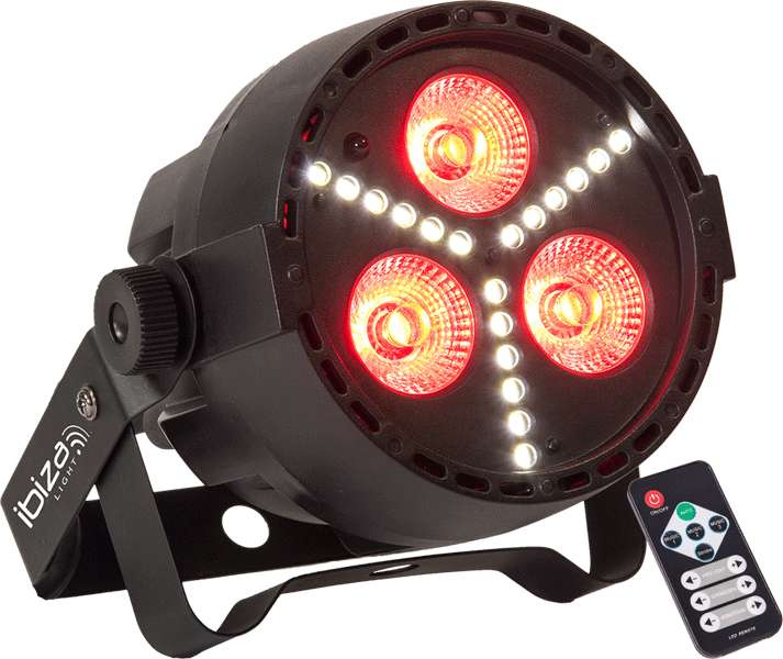 Reflektor LED PAR Ibiza PAR-MINI-STR 4-IN-1