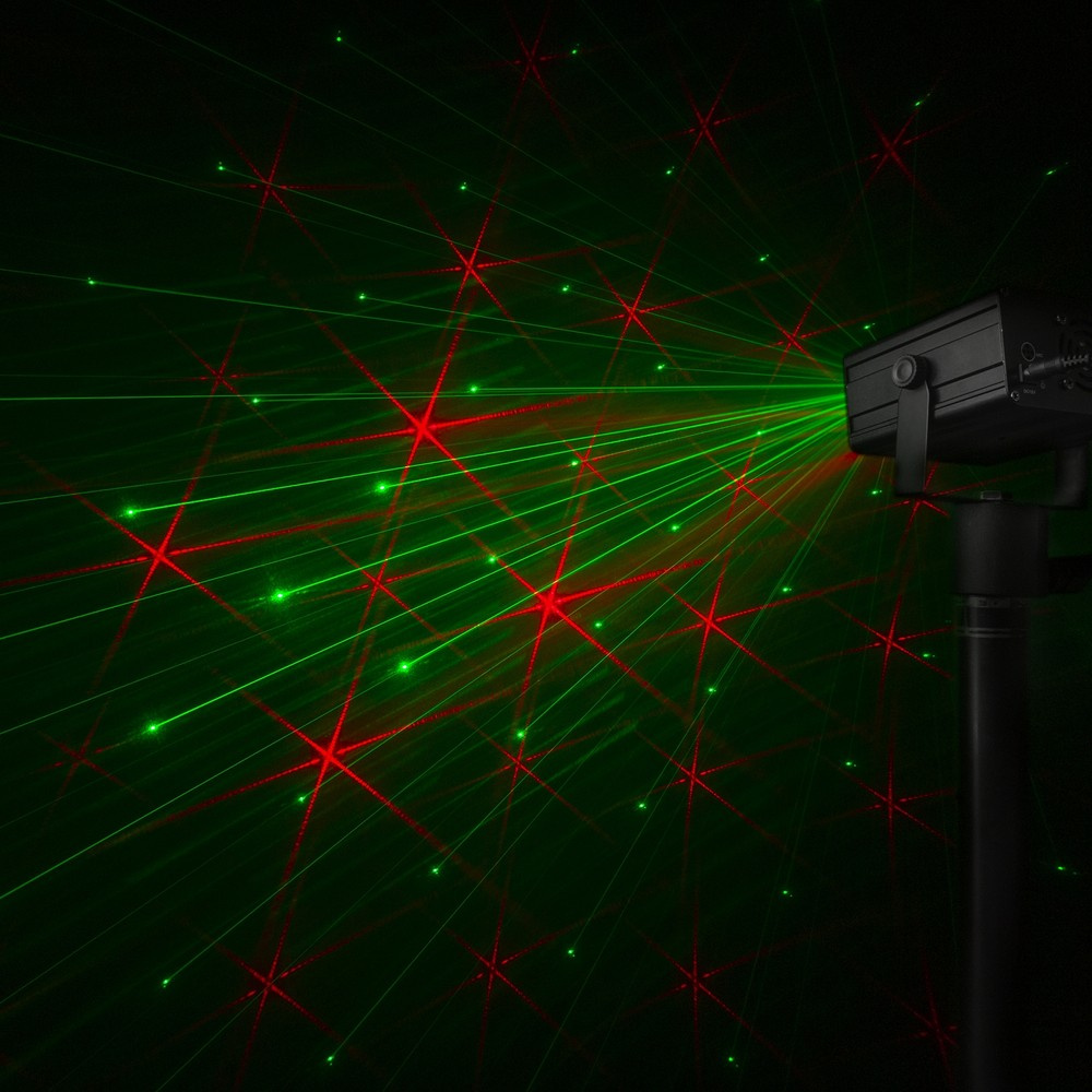 Laser Dahib Double RG Gobo z niebieską diodą LED