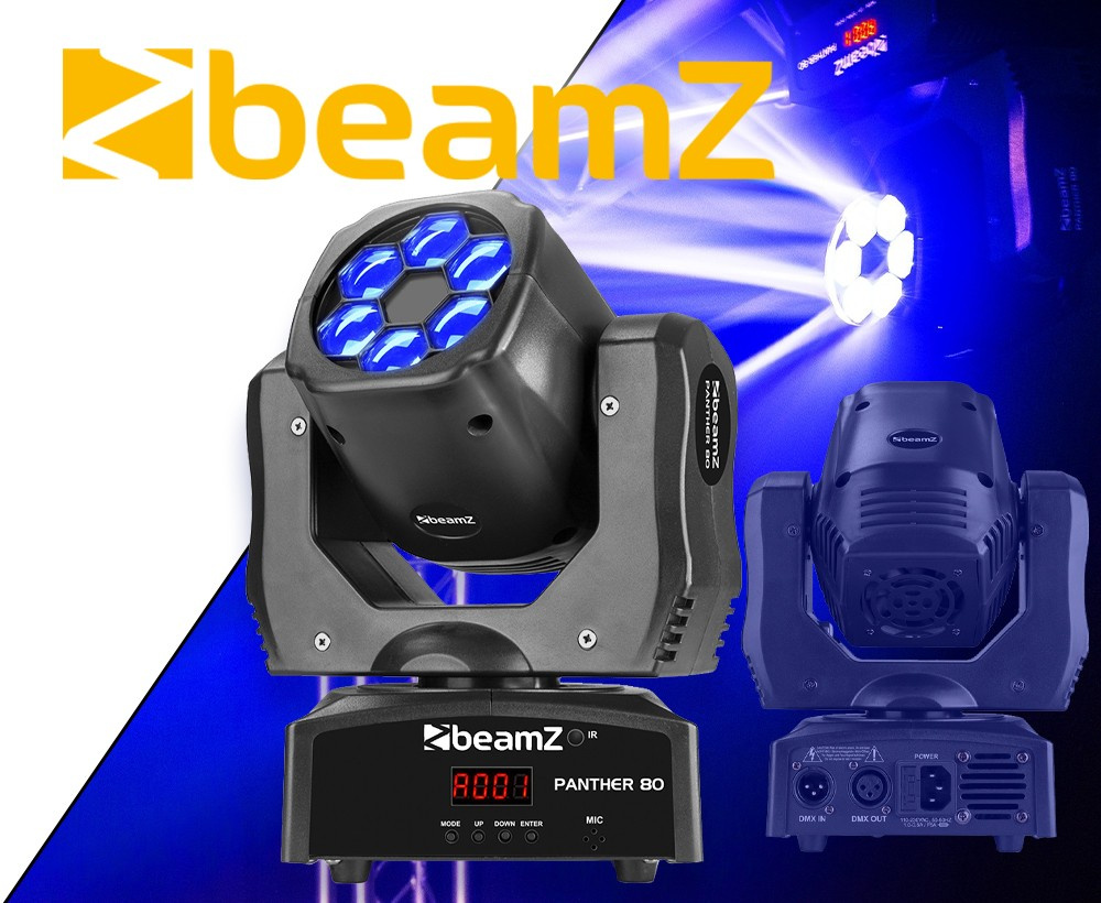 Głowa ruchoma Panther 80 Hybrid IRC Beamz