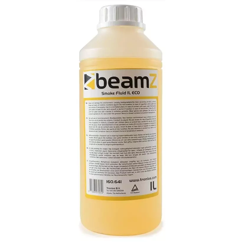 Zestaw wytwornica dymu BeamZ S500 + Płyn 1L