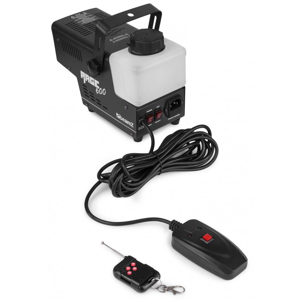 Wytwornica dymu z efektem LED BeamZ Rage 600LED