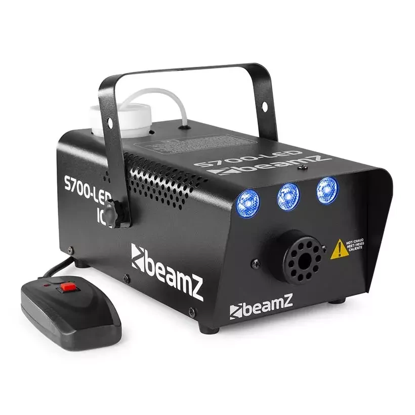 ZESTAW Wytwornica dymu z efektem LED BeamZ S700LED + Płyn