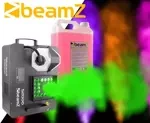Wytwornica dymu pionowego z LED BeamZ S2000 + Płyn 5L