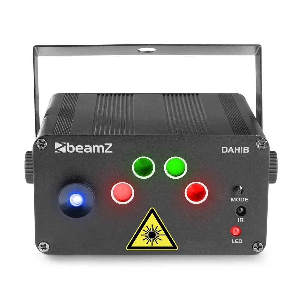 Laser Dahib Double RG Gobo z niebieską diodą LED