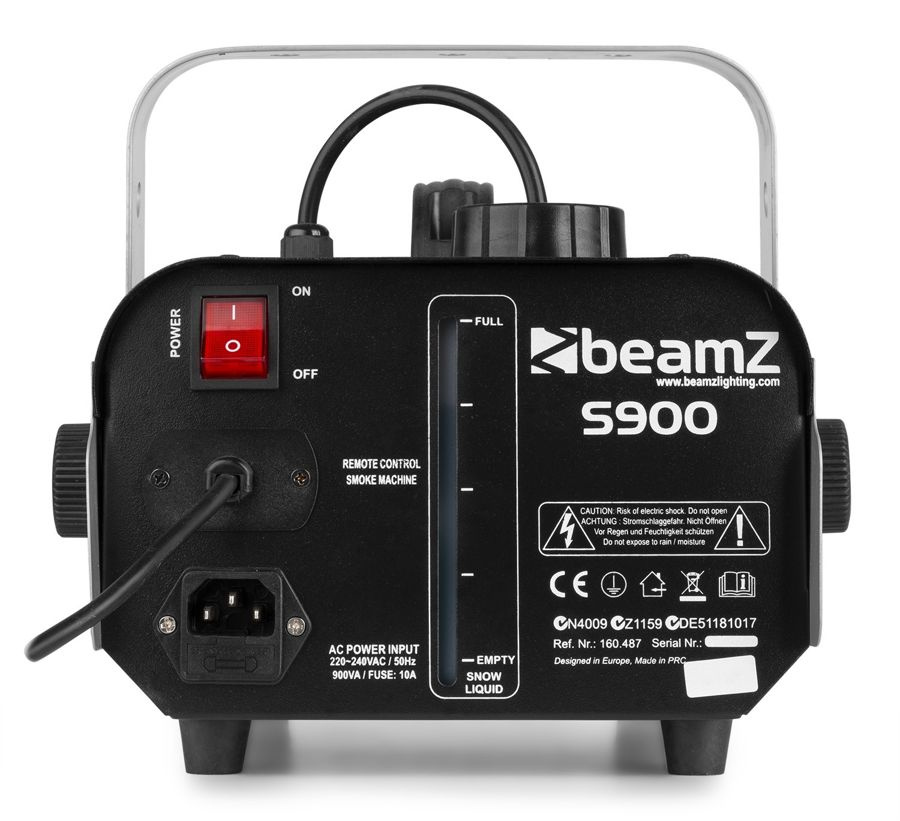 ZESTAW Wytwornica dymu S900 BeamZ + Płyn 1 litr