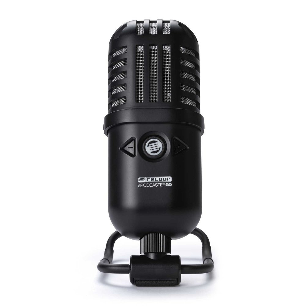 Zestaw: Mikrofon dynamiczny sPodcaster, statyw, pokrowiec, pop filtr