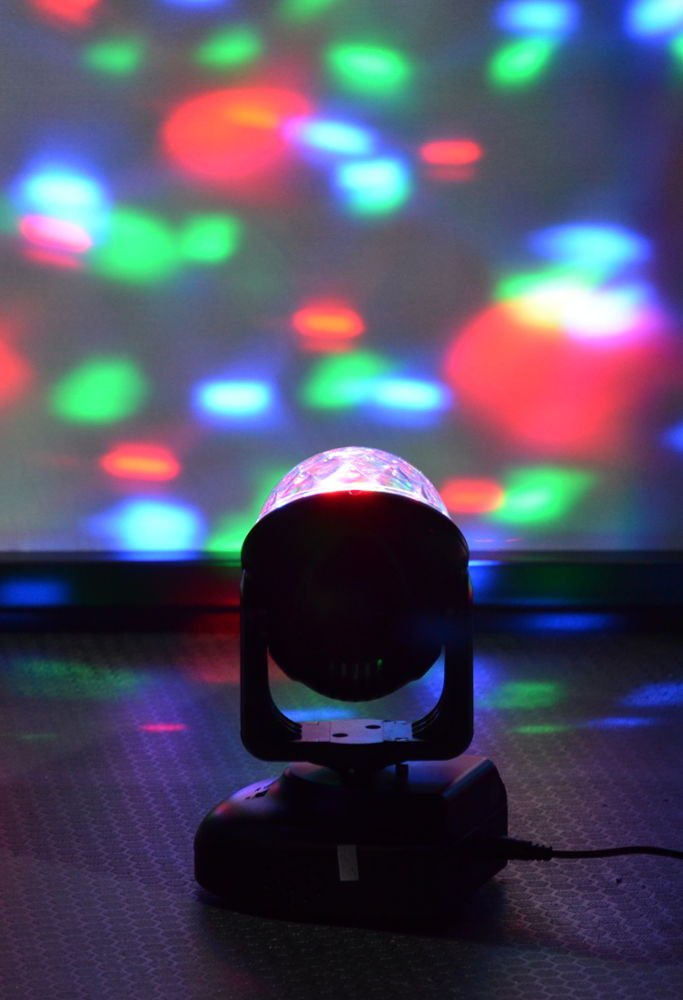 Głowa ruchoma z efektem Astro LED Ibiza LMH-ASTRO