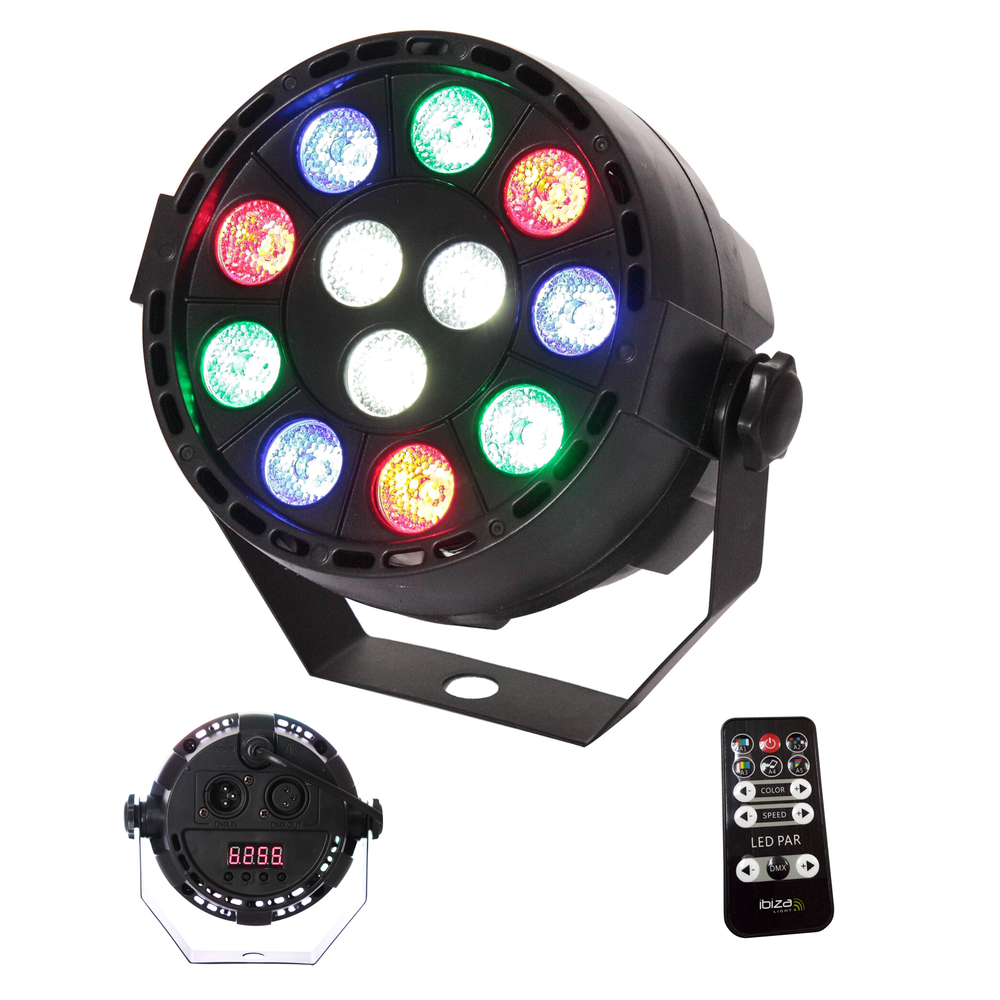 Reflektor LED Ibiza PAR-MINI-RGBW