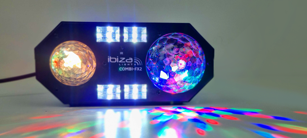 Efekt świetlny Ibiza 4-IN-1 COMBI-FX2