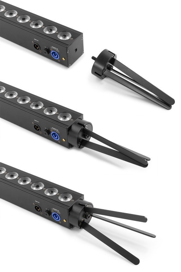 Belka oświetleniowa BBB243 oświetlacz bateryjny LED Bar 24x3W RGB 3-w-1