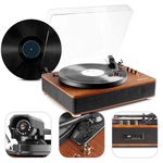 Gramofon HQ RP162D BT Ciemne drewno Fenton