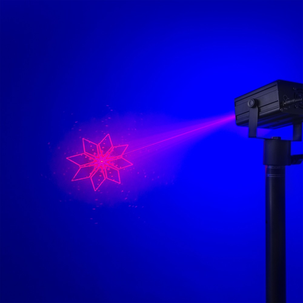 Laser Dahib Double RG Gobo z niebieską diodą LED