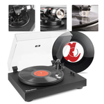Gramofon RP340 Audizio HIFI HQ czarny z wkładką Audio Technica AT-3600L
