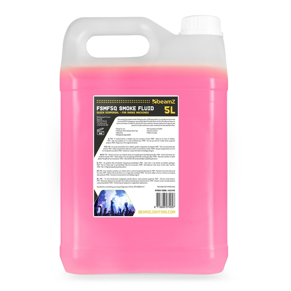 Płyn do wytwornic dymu z CO2 5L BeamZ
