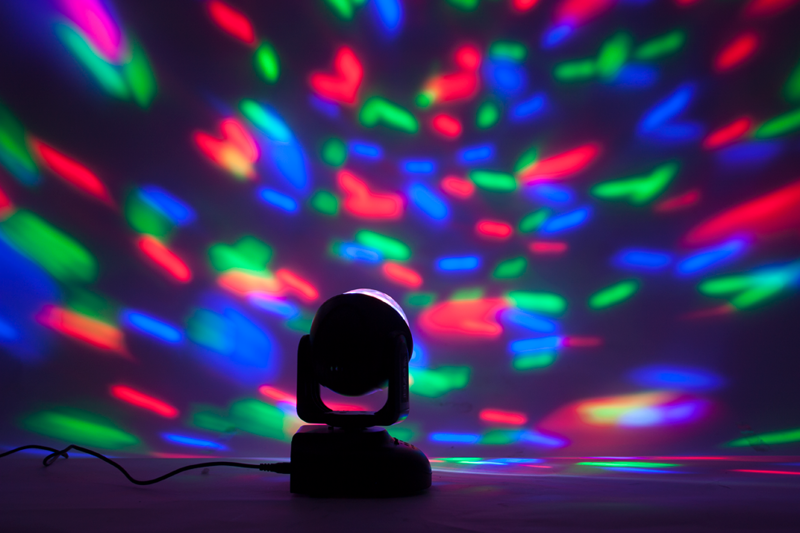 Głowa ruchoma z efektem Astro LED Ibiza LMH-ASTRO