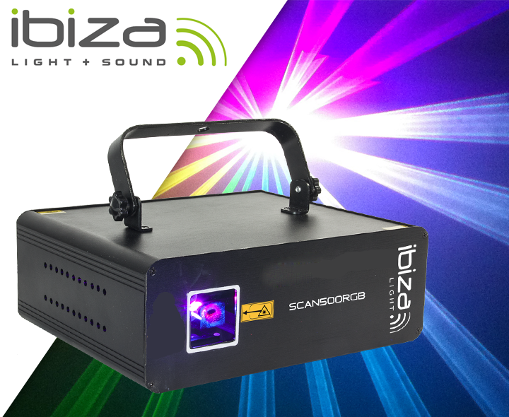 Laser Ibiza SCAN500RGB