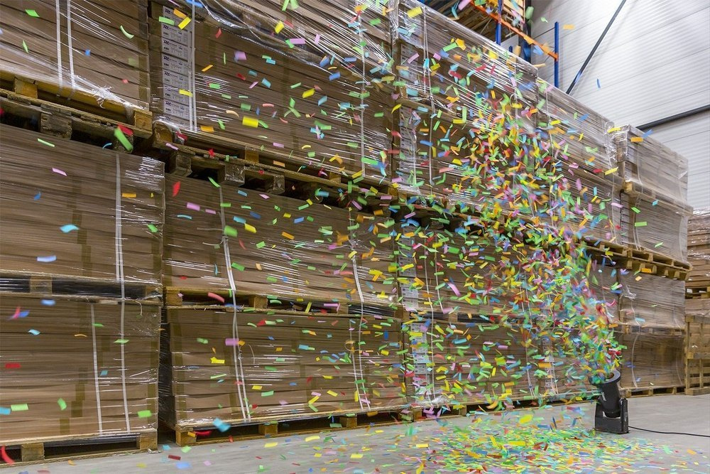 Wyrzutnia konfetti BeamZ CC1200 