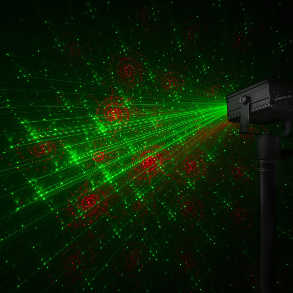 Laser Dahib Double RG Gobo z niebieską diodą LED