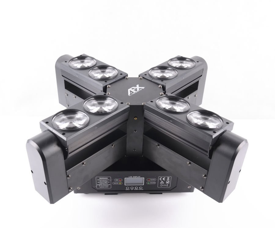 Efekt świetlny, reflektor ruchomy 8x12W 4w1 LED RGBW AFX BLADE8-FX 