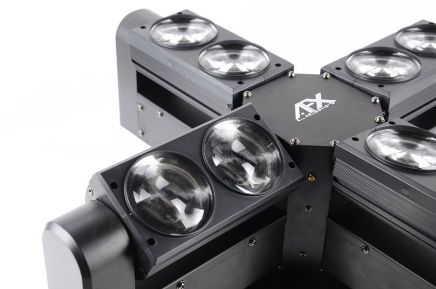 Efekt świetlny, reflektor ruchomy 8x12W 4w1 LED RGBW AFX BLADE8-FX 