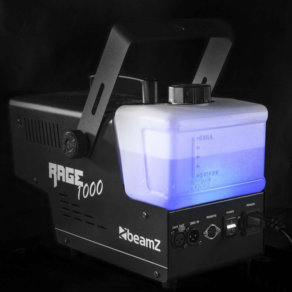 Wytwornica dymu z efektem LED BeamZ Rage 1000LED
