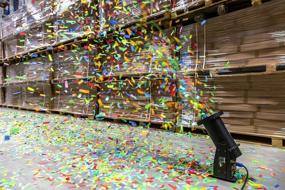 Wyrzutnia konfetti BeamZ CC1200 