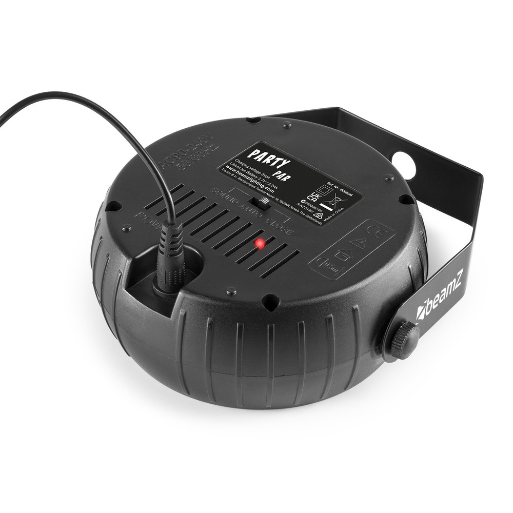 Reflektor Party Par bateryjny 6X 2W RGB Beamz