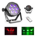 Reflektor LED Flat Par RGBAW-UV BeamZ BT280 7x10W 6w1