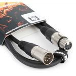 Kabel DMX PD Connex 5-pinowy XLR męski-żeński 1,5 m