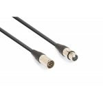 Kabel DMX XLR (m) - XLR (f) 12 m Vonyx