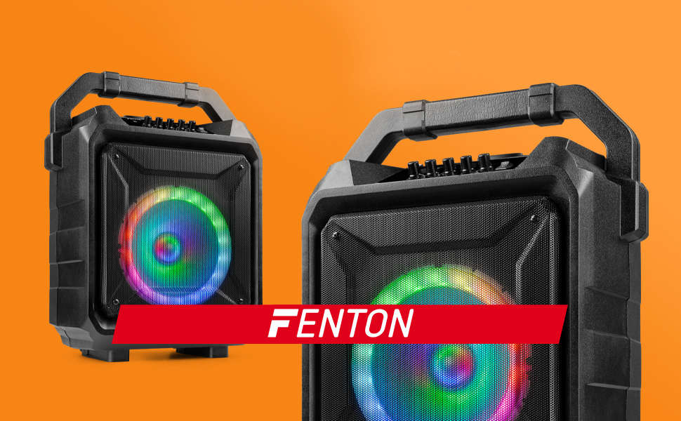 Kolumna mobilna 8'' MOVE80 LED BT bateria Fenton