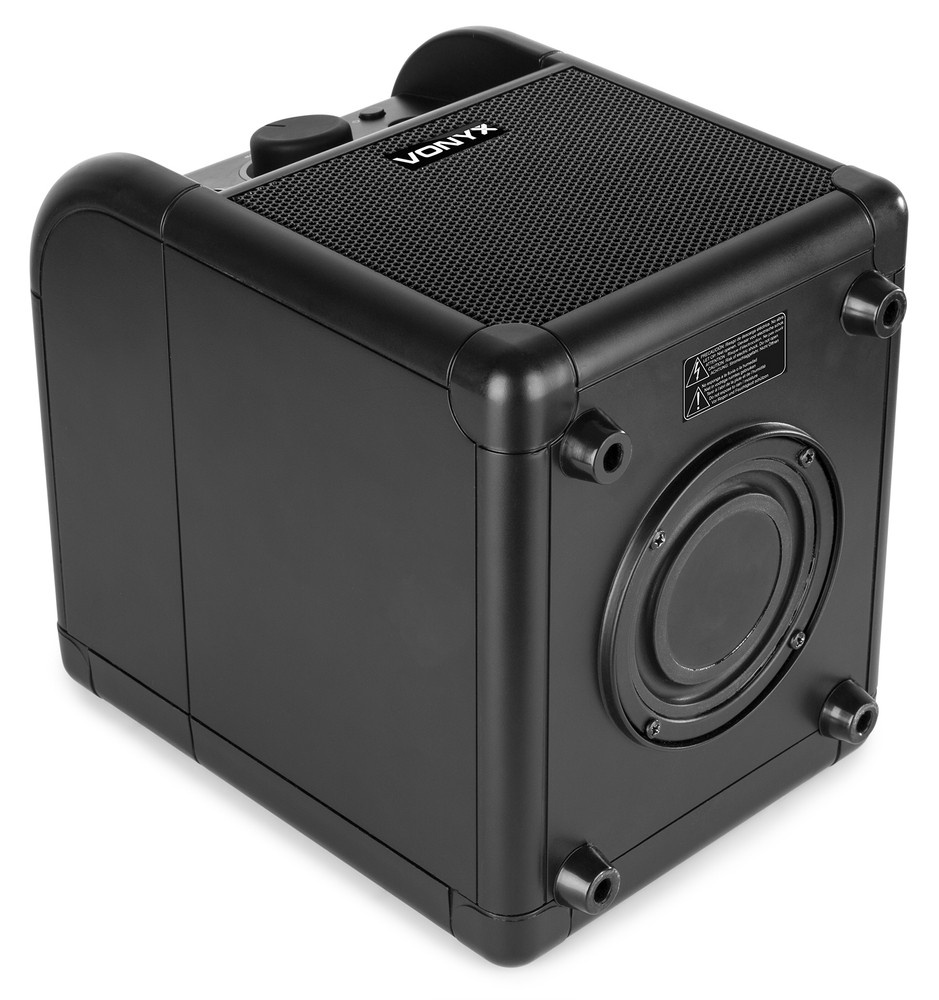 Zestaw karaoke Vonyx SBS55B z 2 mikrofonami, Bluetooth i efektem świetlnym