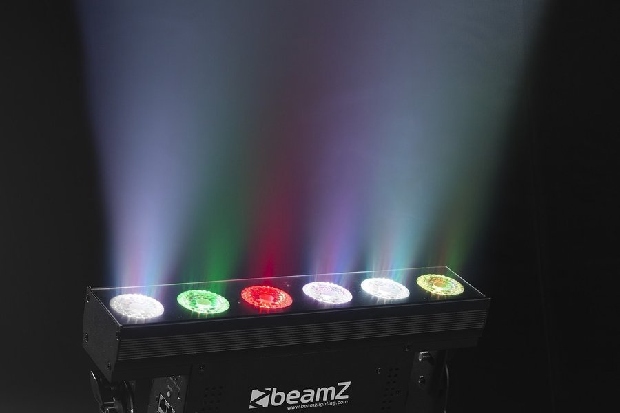 Belka oświetleniowa BBB612  LED Uplight Bar 6x12W RGBAW-UV 6-w-1 DMX