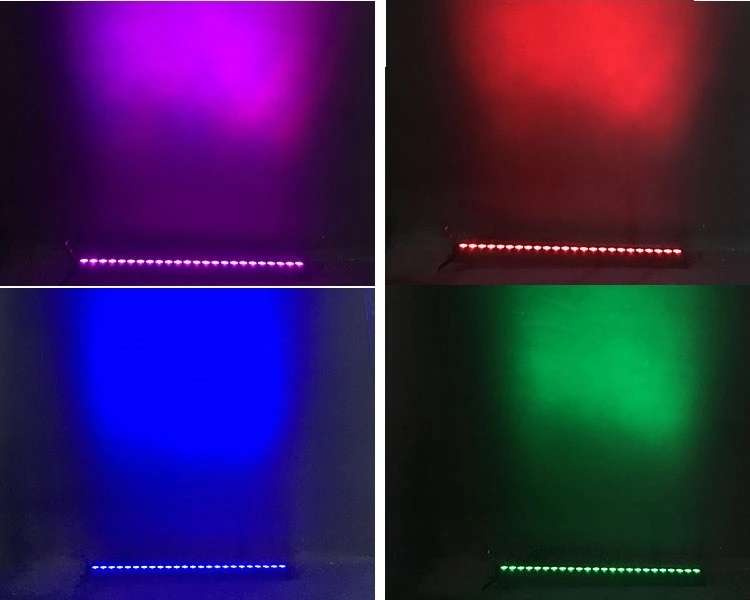 Belka oświetleniowa BBB243 oświetlacz bateryjny LED Bar 24x3W RGB 3-w-1