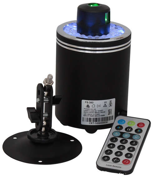 Laser czerwony i zielony z 18x LED RBB LAS360RG-FIREFLY Ibiza Light