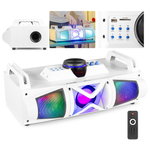 Boombox MDJ160W Fenton 2.1 150W z baterią biały